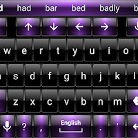 Keyboard Theme DuskBlackPurple