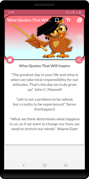 Wise Words Screenshot 2