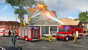 Firefighter Fire Truck Games Screenshot 2