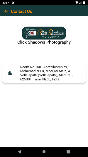 Click Shadows Photography Screenshot 2