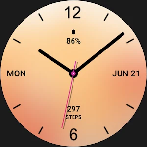 Lovely Analog Pro Watch Face Screenshot 3