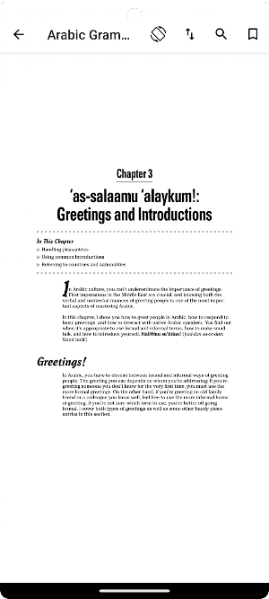 Arabic Grammar and Language Screenshot 3