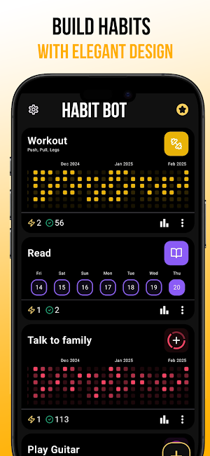 Habit Tracker - Habit Bot Screenshot 0