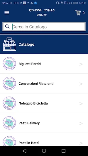 Riccione Hotels Utility Screenshot 2
