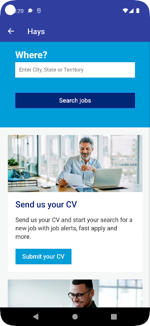 Australian job hub Screenshot 2