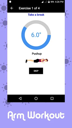 Arm Workout - Biceps Exercise Screenshot 2