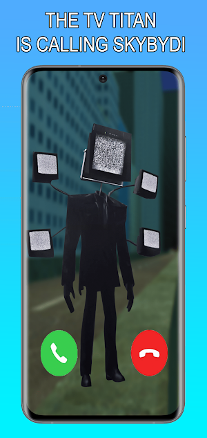tv titan man Fake Call Screenshot 3