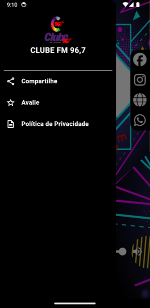 CLUBE FM 96,7 Screenshot 1