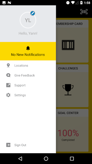 GoFit Gym Screenshot 1