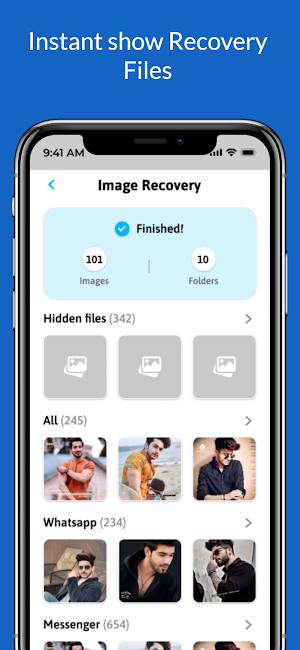 File Recovery : Photo & Videos Screenshot 2