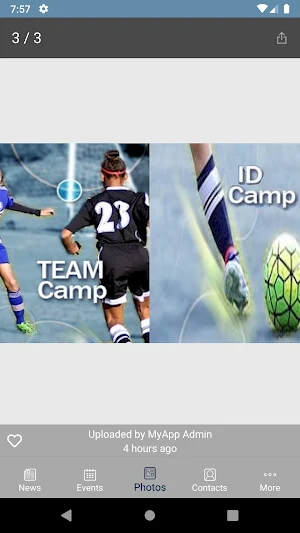 Carolina Girls' Soccer Camp Screenshot 1