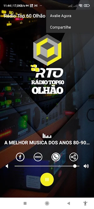 Rádio Top60 Olhão Screenshot 3