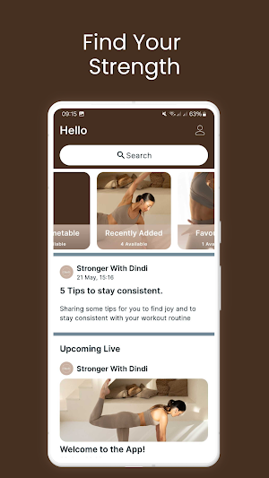 Stronger With Dindi Screenshot 2