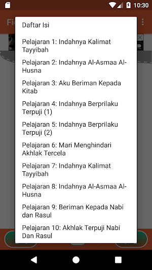 Buku Siswa Akidah Akhlak MI Kelas 4 Screenshot 1