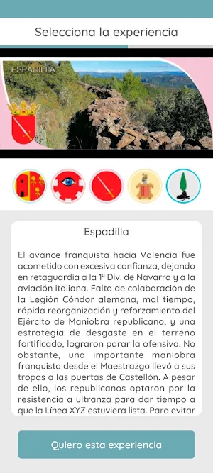 Espacios de la memoria Screenshot 1