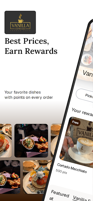 Vanilla Espresso French Café Screenshot 0