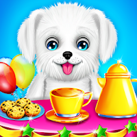 Puppy Tea Party Game