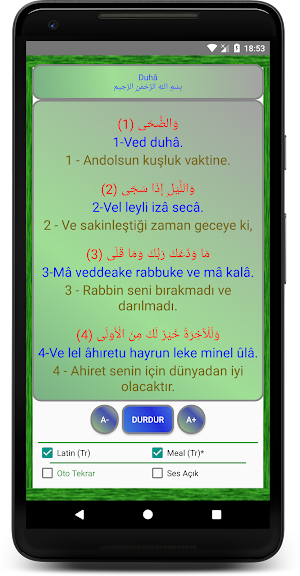 Duha suresi sesli - Vedduha Screenshot 1