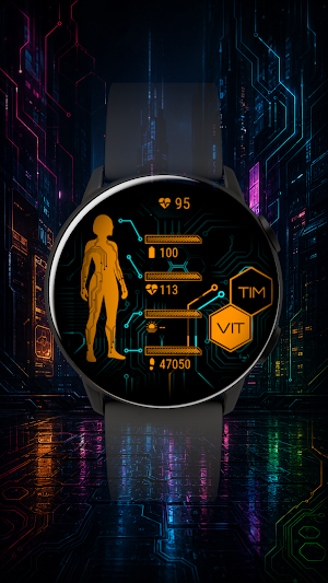 Ghost Protocol Watch Face Screenshot 1