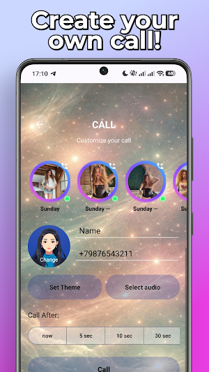 Sunday Kalogeras Fake Call Screenshot 3
