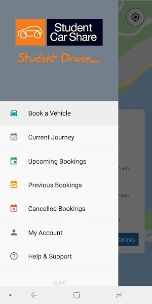 Student Car Share Aus Screenshot 1