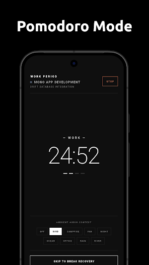 Minimal Time Tracker: Mono Screenshot 2