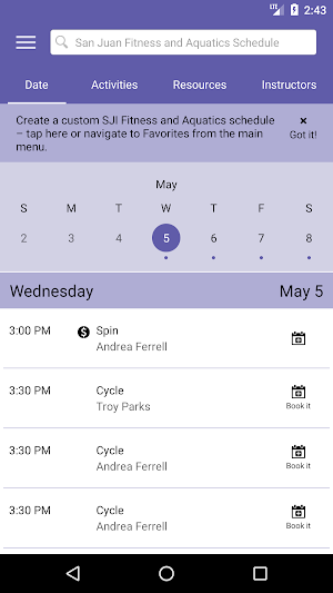 SJI Fitness & Aquatics Screenshot 2