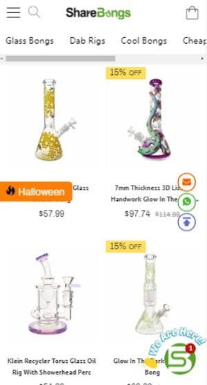 ShareBongs Website Screenshot 3