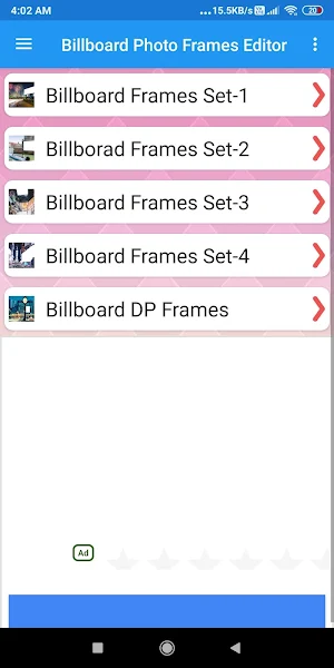 Billboard Photo Frames Editor: DP, Quotes,Greeting Screenshot 3