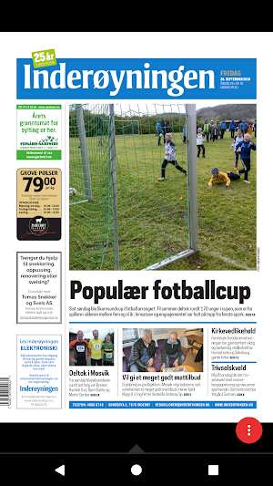 Inderøyningen eAvis Screenshot 1