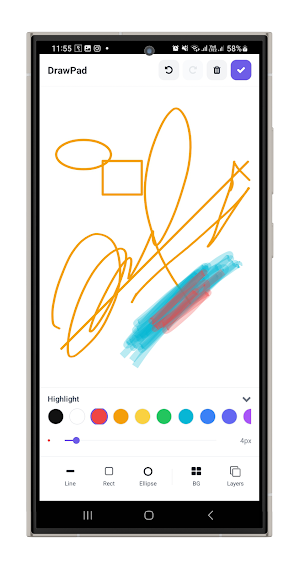 Drawing Canvas Screenshot 1
