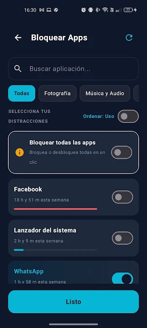 Enfócate Screenshot 1