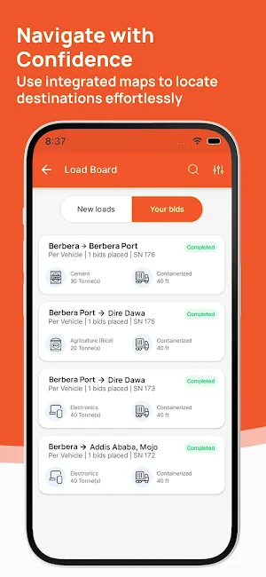 GoTruck Partner Screenshot 1