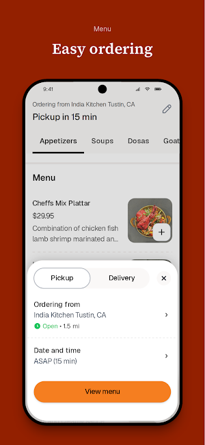 India Kitchen Tustin, CA Screenshot 2