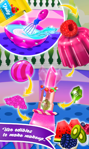 Edible Makeup: Games For Girls Screenshot 0