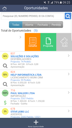 Gestão de Relacionamento | CRM Screenshot 3