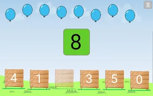 ICT-AAC Mathematical Carousel Screenshot 1