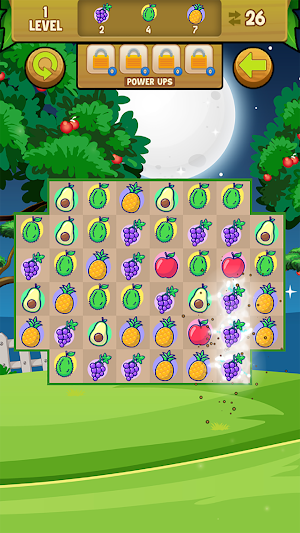 3D Fruits Match Puzzle Game Screenshot 1