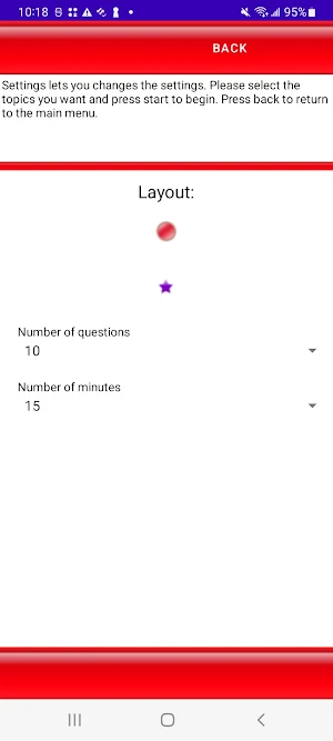 Test Exam SAT Vocabulary Screenshot 1