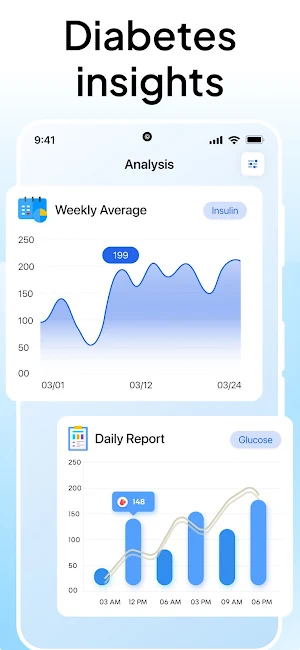 Blood Sugar Tracker & Glucose Screenshot 3