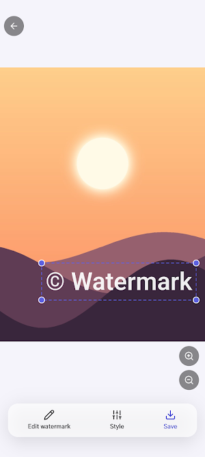 Photo Watermark: Logo & Text Screenshot 1