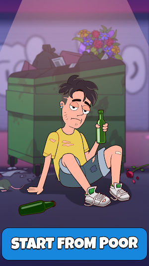 Rich Guy: Idle Life Simulator Screenshot 1