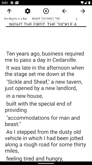 Book, Ten Nights in a Bar Room Screenshot 1