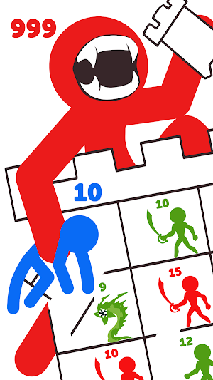 Stick Hero: Infinity Battle Screenshot 0