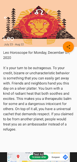 Astrology App Screenshot 2