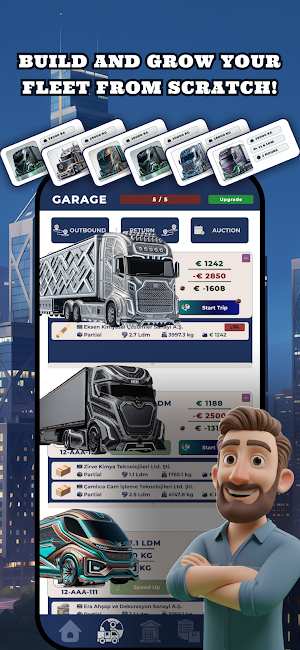 Truckivery: Transport Career Screenshot 1