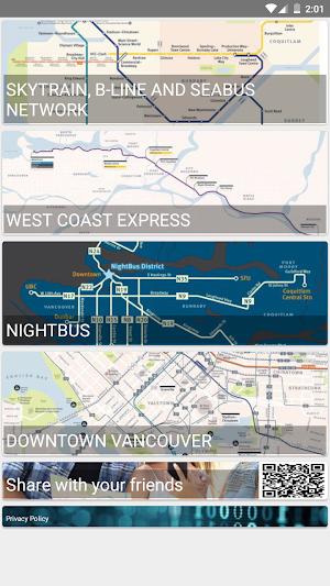 VANCOUVER METRO SKYTRAIN BLINE Screenshot 0