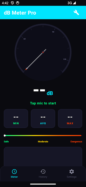 Decibel dB Meter Pro - Sound Screenshot 2