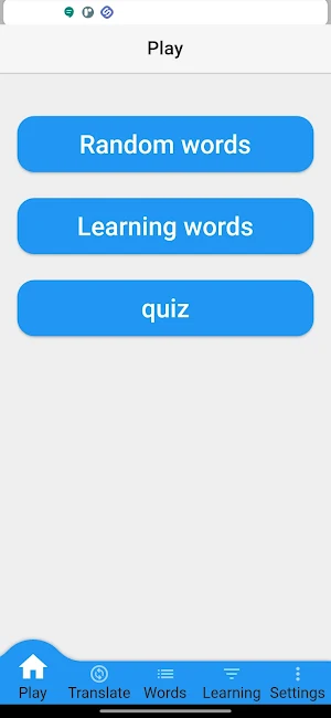 English vocabulary Screenshot 0