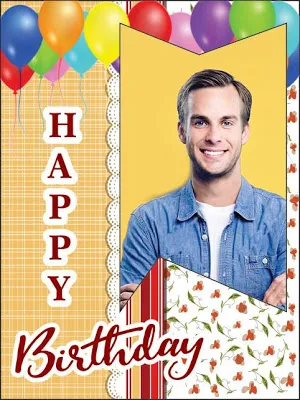 Happy Birthday Card Maker with Photo Frame Screenshot 2